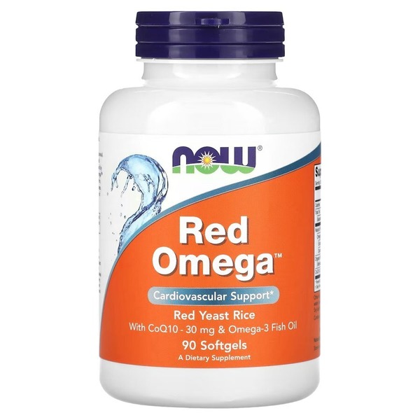 Жирні кислоти NOW Red Omega, 90 капсул