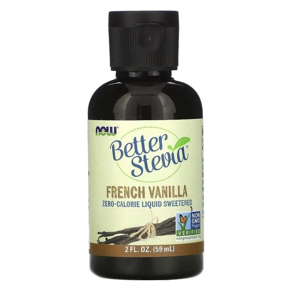 Замінник харчування NOW Better Stevia French Vanilla, 60 мл