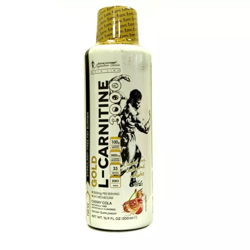 Жироспалювач Kevin Levrone Gold Line Gold L-Carnitine 3000 mg, 500 мл. Фото 2