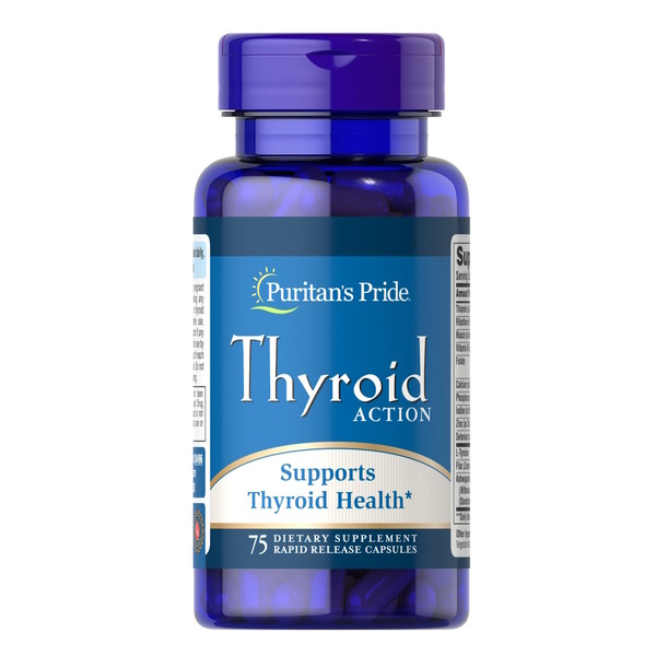 Комплекс для щитовидної залози Puritan's Pride Thyroid Action, 75 капсул