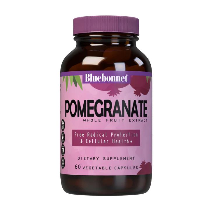 Екстрак плодів гранату Bluebonnet Nutrition Super Fruit Pomegranate Extract, 60 вегакапсул