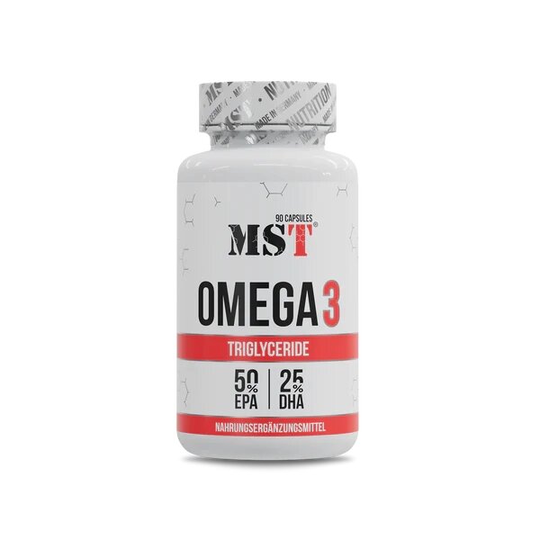 Риб'ячий жир MST Nutrition Omega 3 Triglyceride, 90 капсул для серця і мозку