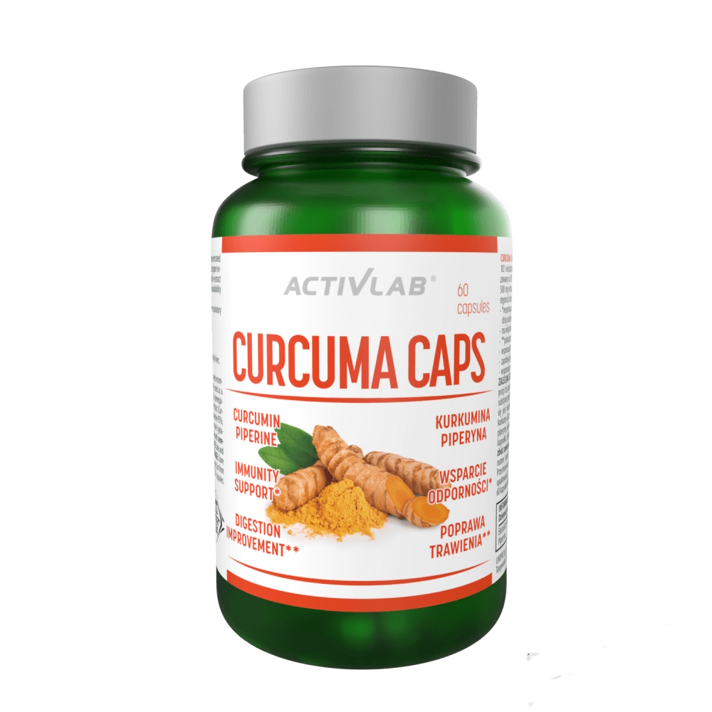 Натуральна добавка ActivLab Curcuma Caps, 60 капсул