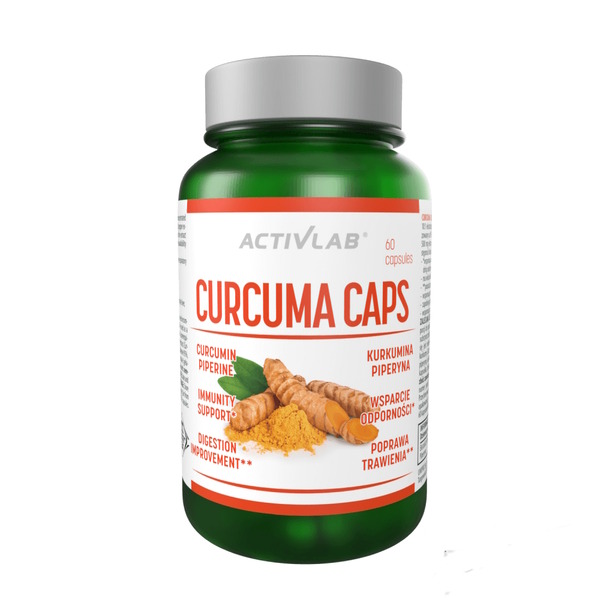 Натуральна добавка ActivLab Curcuma Caps, 60 капсул