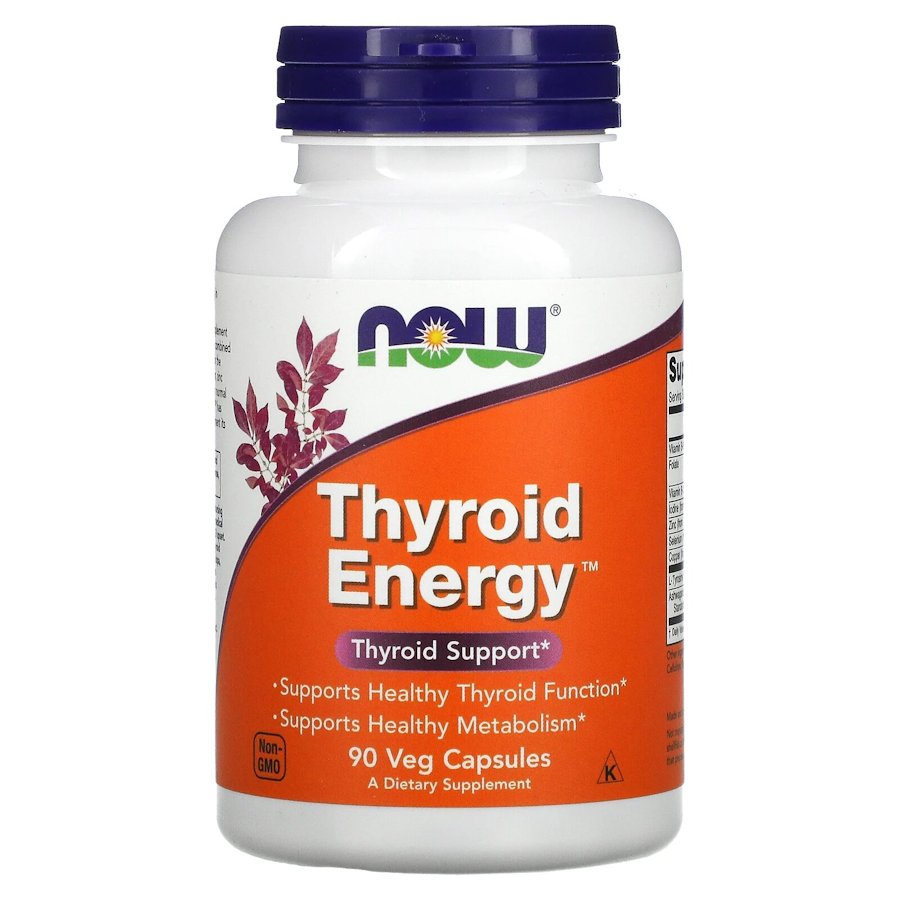 Комплекс для щитовидной железы NOW Thyroid Energy, 90 вегакапсул