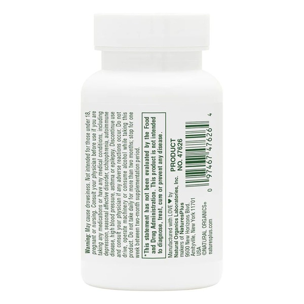 Мелатонін Natures Plus Fast Acting Melatonin 5 mg, 90 таблеток для гарного сну. Фото 3