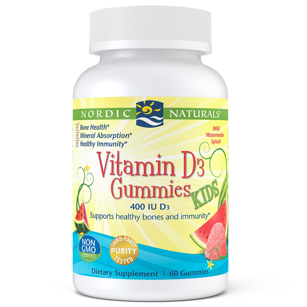 Витамин D для детей Nordic Naturals Vitamin D3 Kids, 60 жевательных конфет