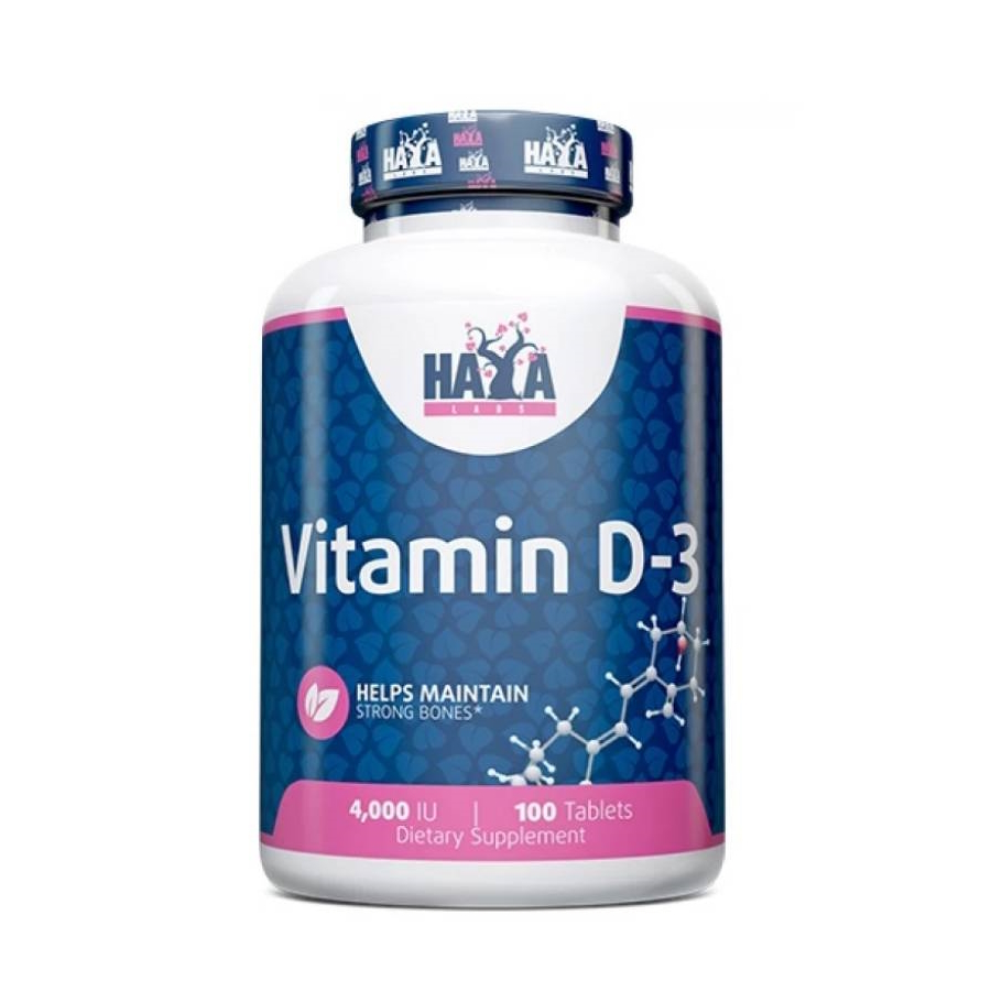 Вітамін D3 Haya Labs Vitamin D3 4000 IU, 100 таблеток