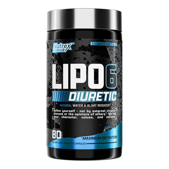 Діуретик Nutrex Research Lipo-6 Diuretic, 80 капсул