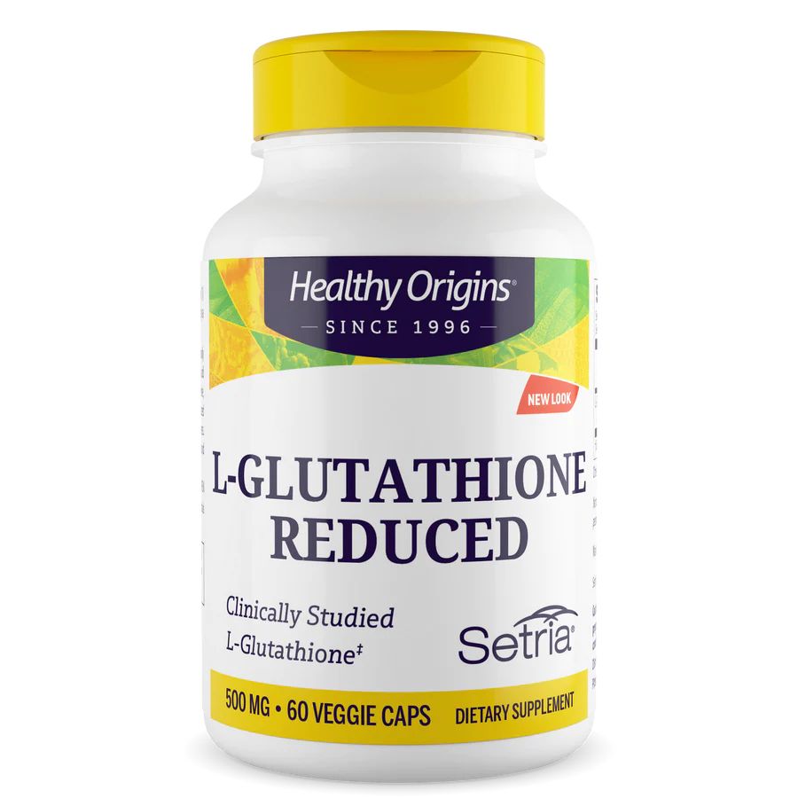 Зменшений L-глутатіон Healthy Origins -Glutathione Reduced 500 mg, 60 вегакапсул