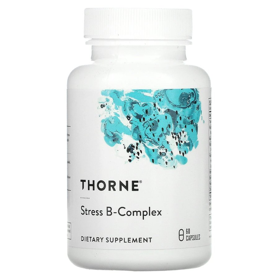 Комплекс вітамінів групи B Thorne Stress B-Complex, 60 вегакапсул