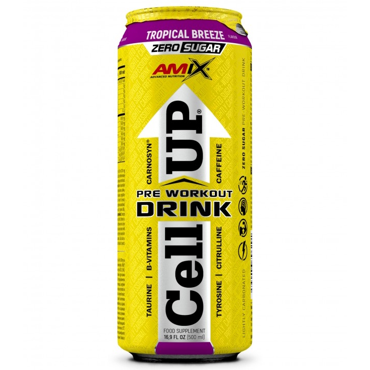 Предтренировочный комплекс AMIX CellUp Drink, 500 мл. Фото 2