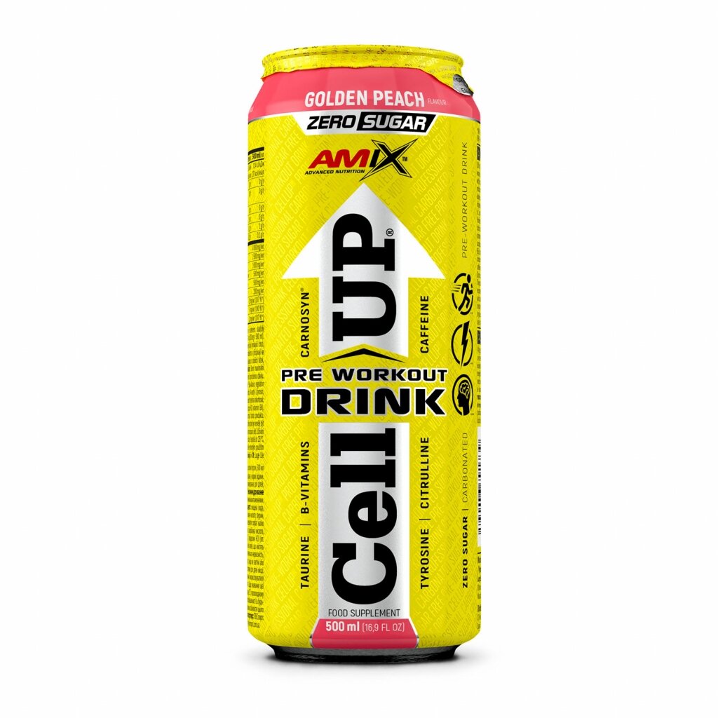 Предтренировочный комплекс AMIX CellUp Drink, 500 мл. Фото 7