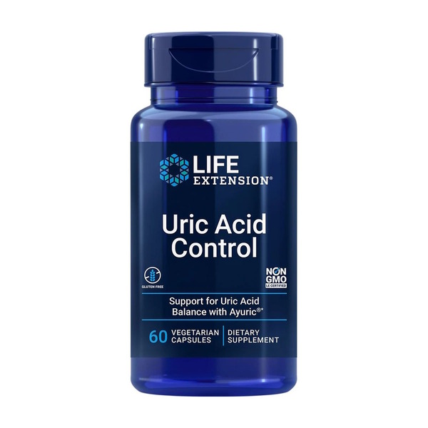 Экстракт бибхитаки Life Extension Uric Acid Control, 60 вегакапсул