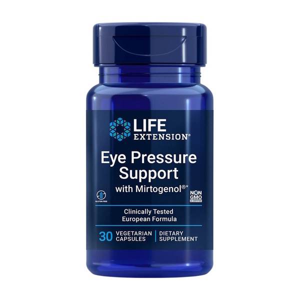Пікногенол Life Extension Eye Pressure Support with Mirtogenol, 30 вегакапсул для захісту очей