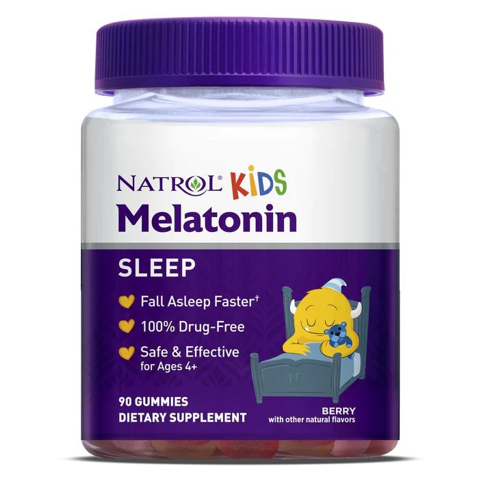 Дитячий мелатонін Natrol Kids Melatonin 1 mg, 90 желейок