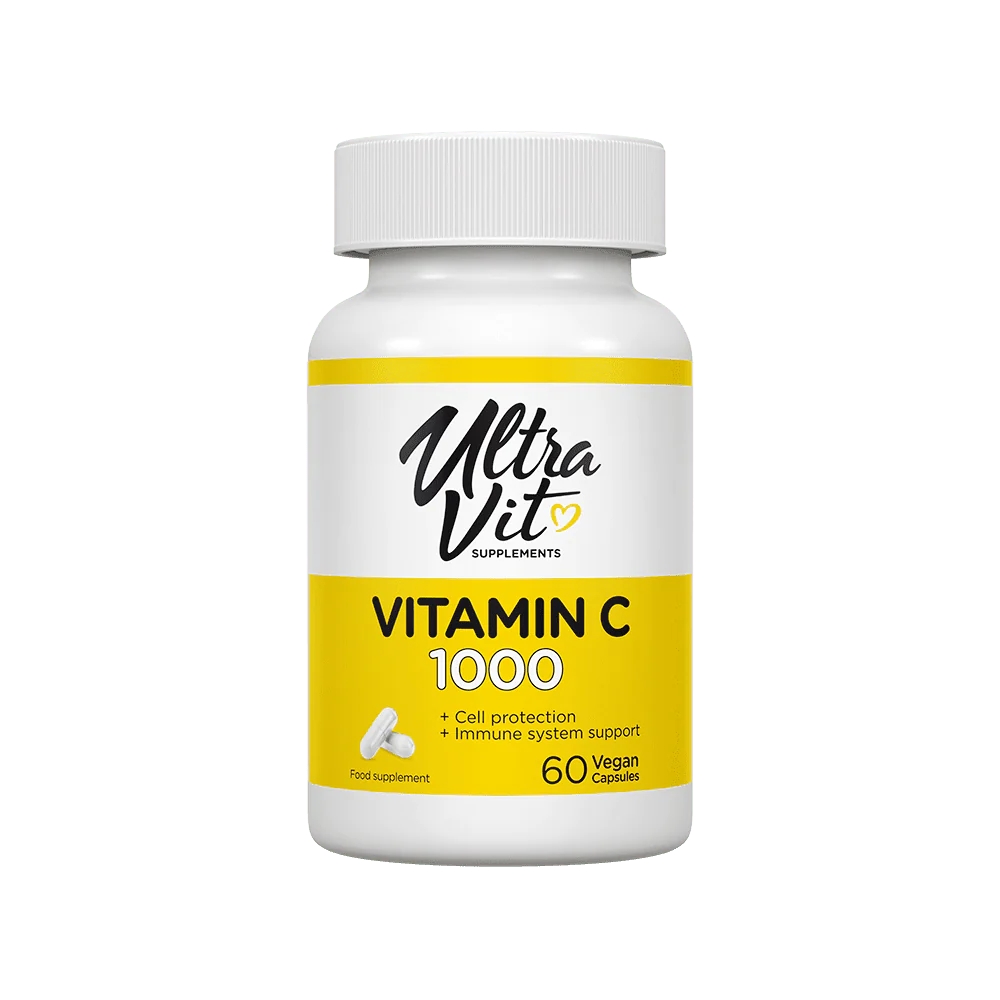 Вітамін С VPLab UltraVit Vitamin C, 60 капсул