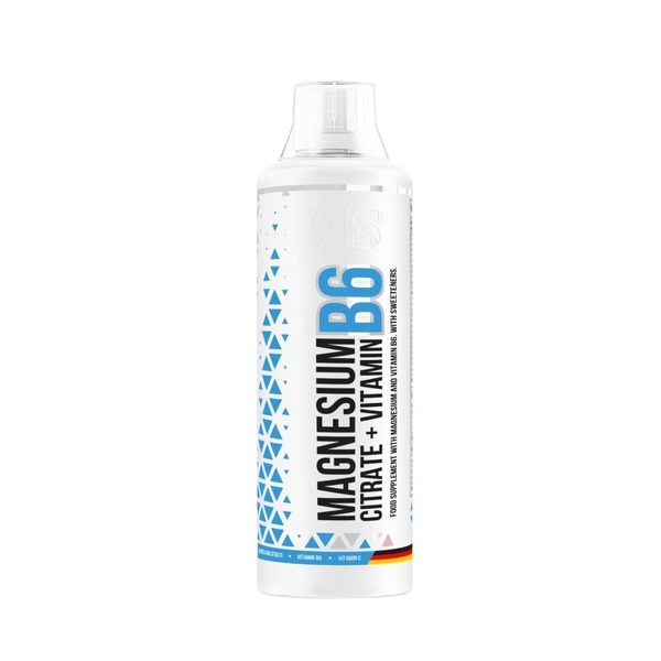 Цитрат магнію MST Nutrition Magnesium Citrate Plus Vitamin B6, 500 мл