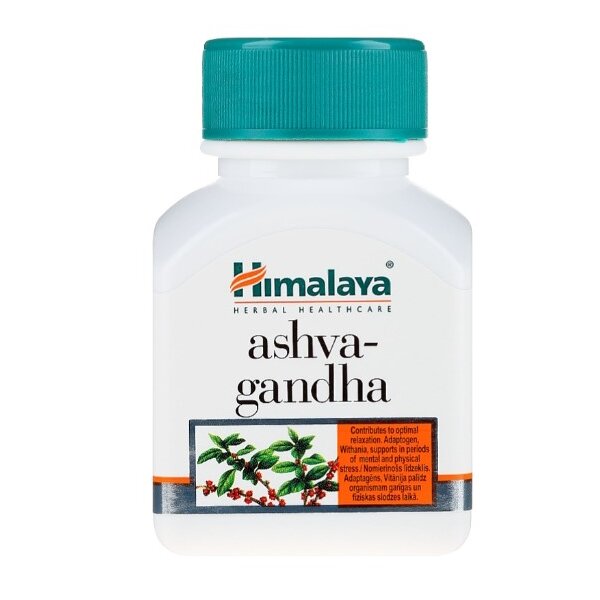 Ашваганда Himalaya Ashvagandha, 60 капсул
