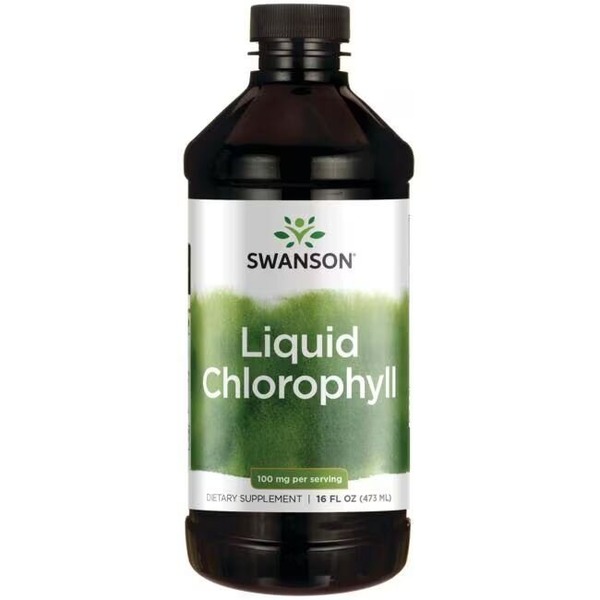 Рідкий хлорофіл Swanson Chlorophyll Liquid, 473 мл для підтримки кишечника