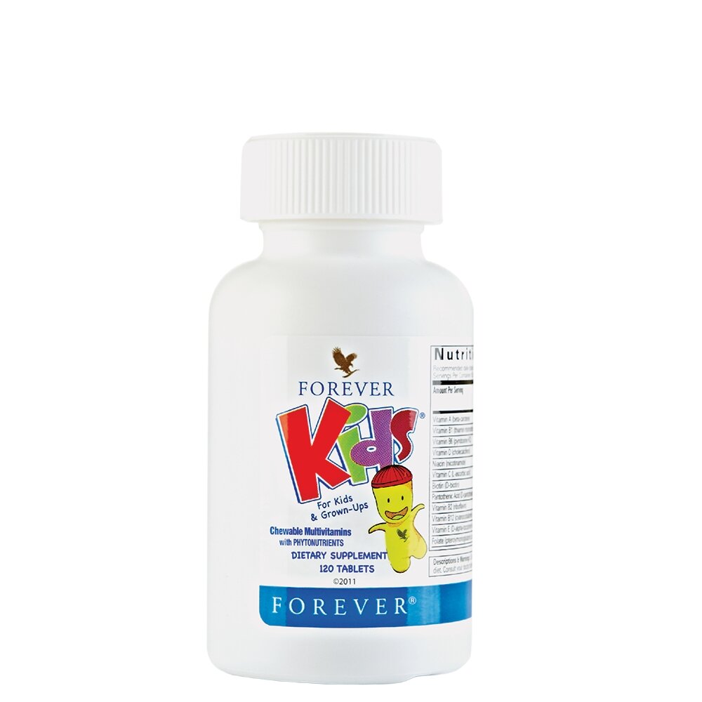 Вітаміни та мінерали Forever Living Kids, 120 таблеток для дітей