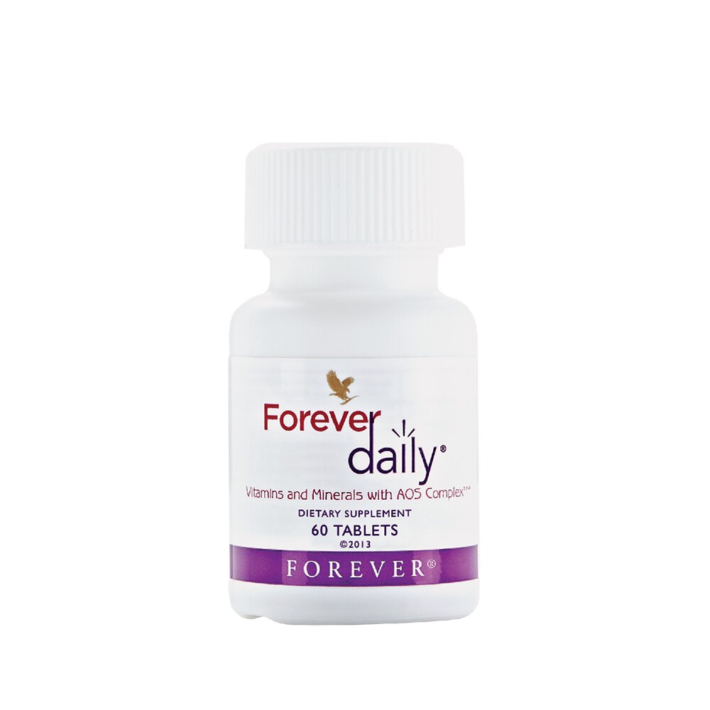 Вітаміни та мінерали Forever Living Daily, 60 таблеток для підтримки імунної системи