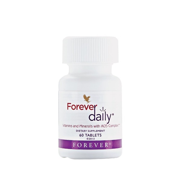Вітаміни та мінерали Forever Living Daily, 60 таблеток для підтримки імунної системи