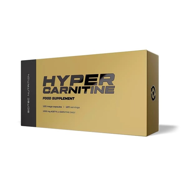 Ацетил L-карнітин Scitec Nutrition Hyper Carnitine, 120 капсул