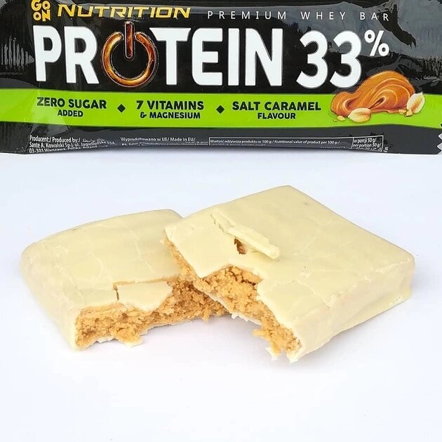Блок батончиков Go On Nutrition Protein 33% БЛОК 24 шт MIX, 24*50 грамм. Фото 3