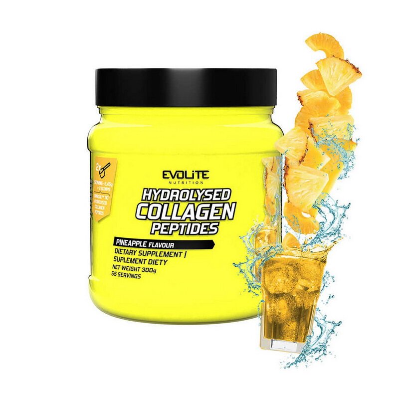 Препарат для суглобів і зв'язок Evolite Nutrition Hydrolyzed Collagen Peptides, 300 грам