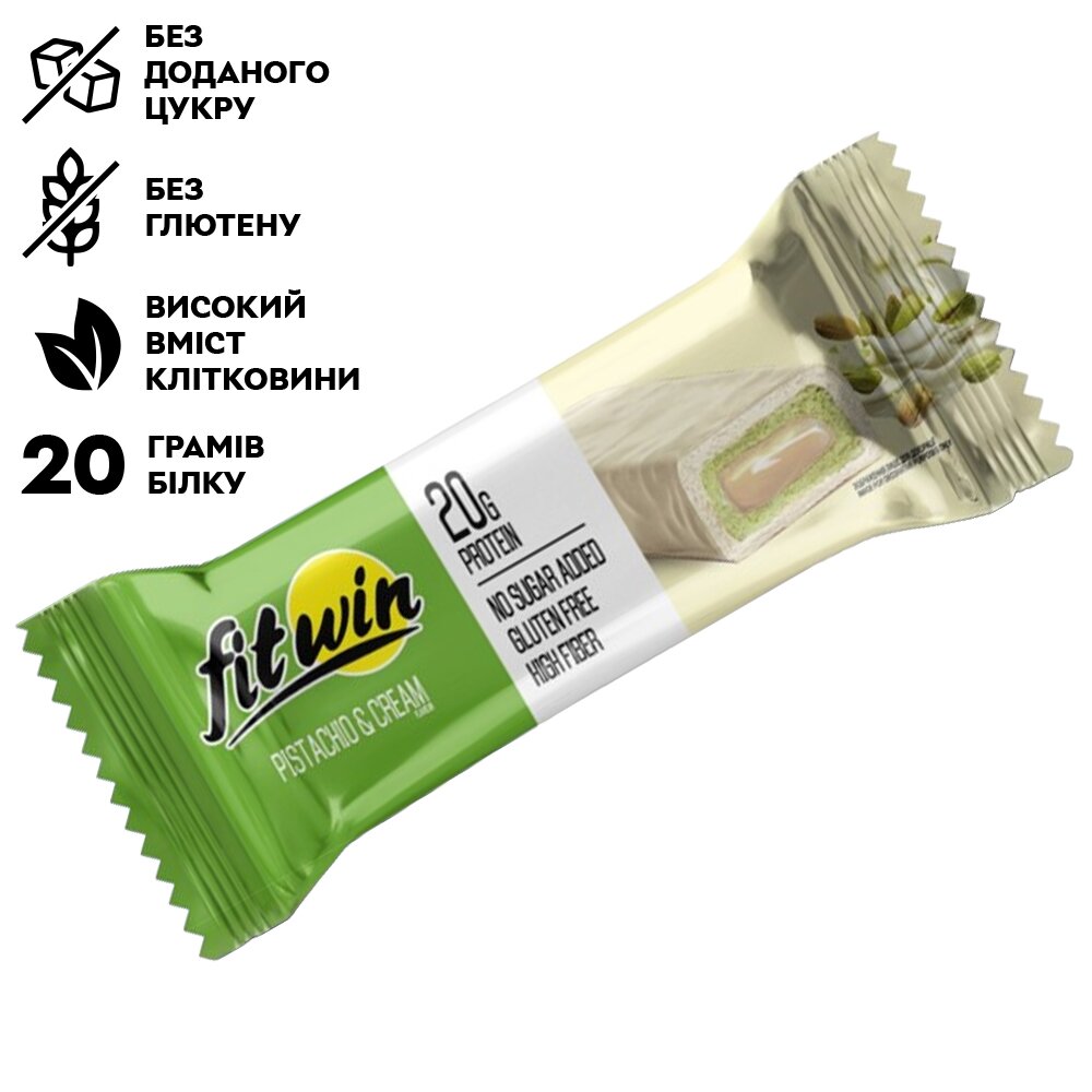 Протеиновый батончик FitWin Protein Bar 33%, 60 грамм. Фото 5