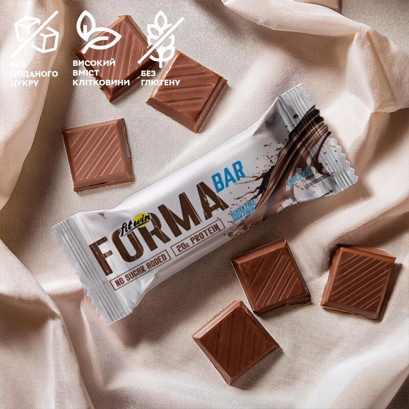 Батончик FitWin Forma Bar 33%, 60 грам. Фото 5
