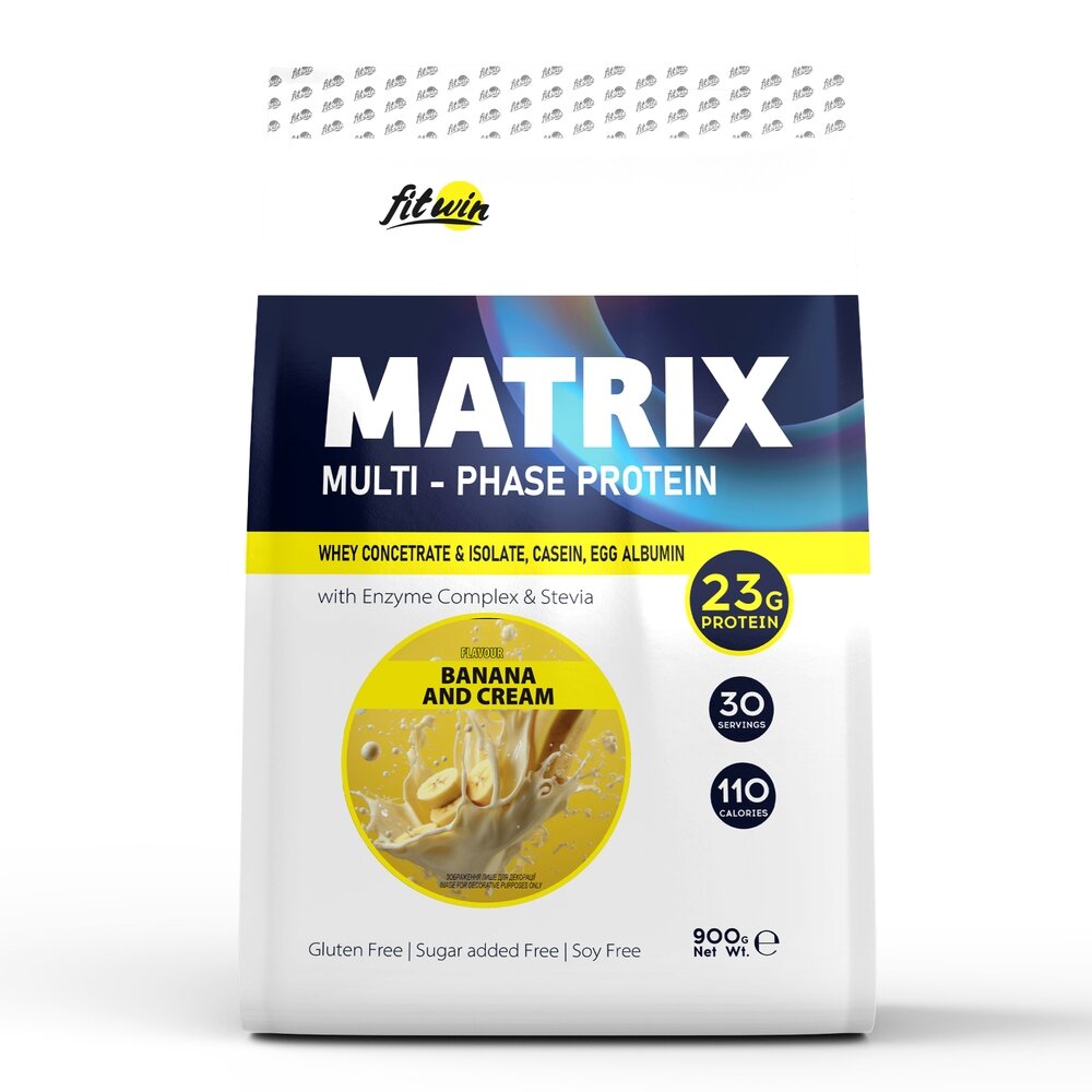 Протеїн FitWin Matrix Multi-Phase Protein, 900 грам