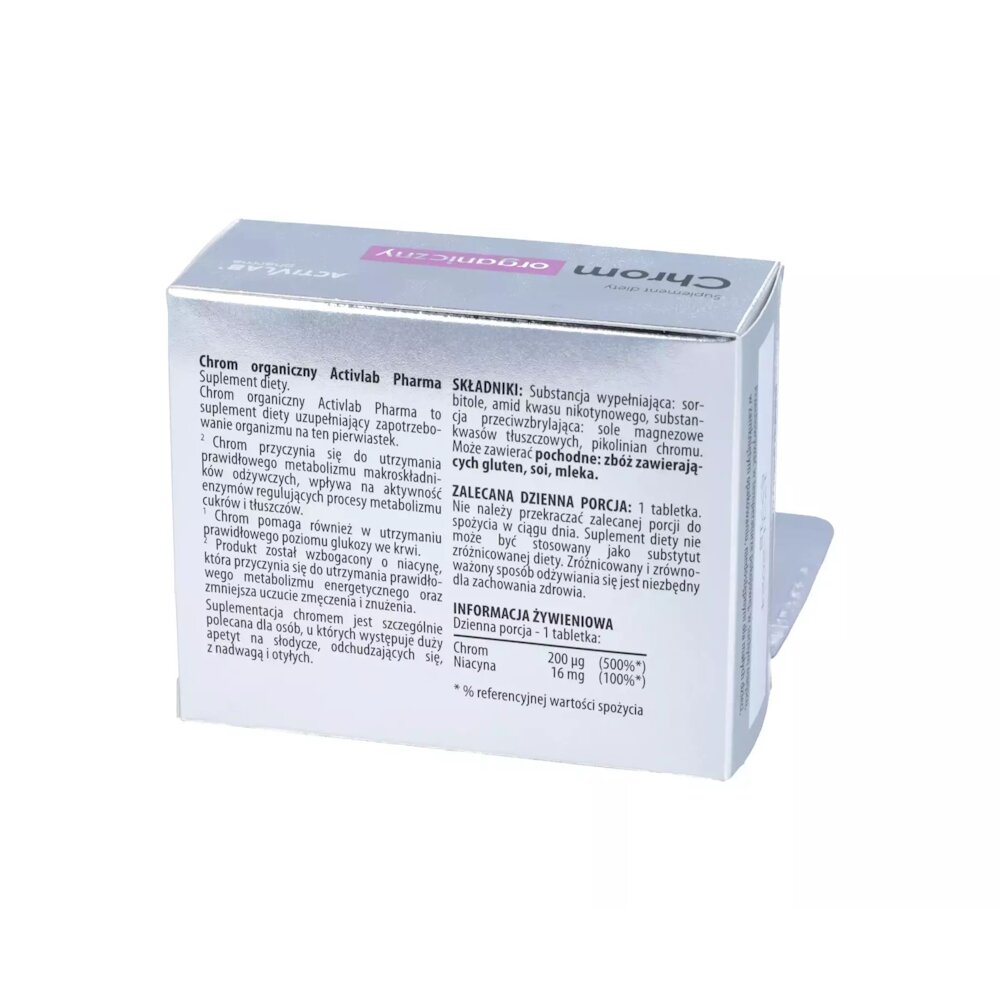 Вітаміни та мінерали ActivLab Pharma Chrome, 60 таблеток. Фото 2