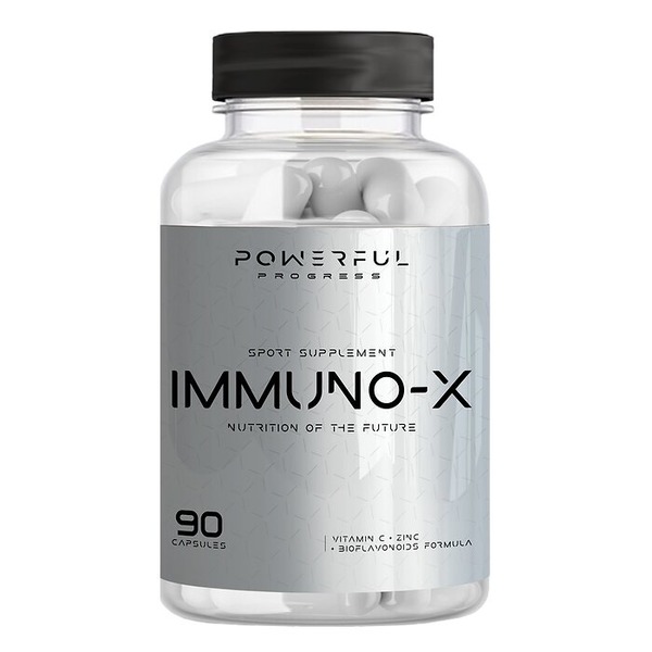 Витамины и минералы Powerful Progress Immuno-X, 90 капсул для поддержки иммунной системы