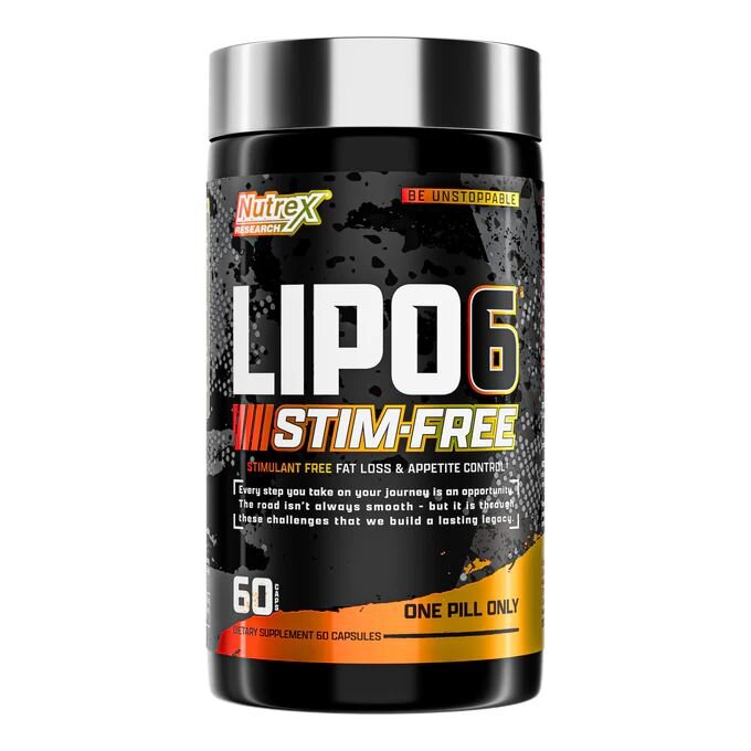 Жиросжигатель Nutrex Research Lipo-6 Stim Free, 60 капсул