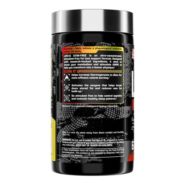 Жиросжигатель Nutrex Research Lipo-6 Stim Free, 60 капсул. Фото 3