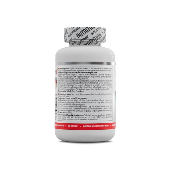 Цитрат магния MST Nutrition Magnesium Citrate 200 mg, 180 таблеток. Фото 3