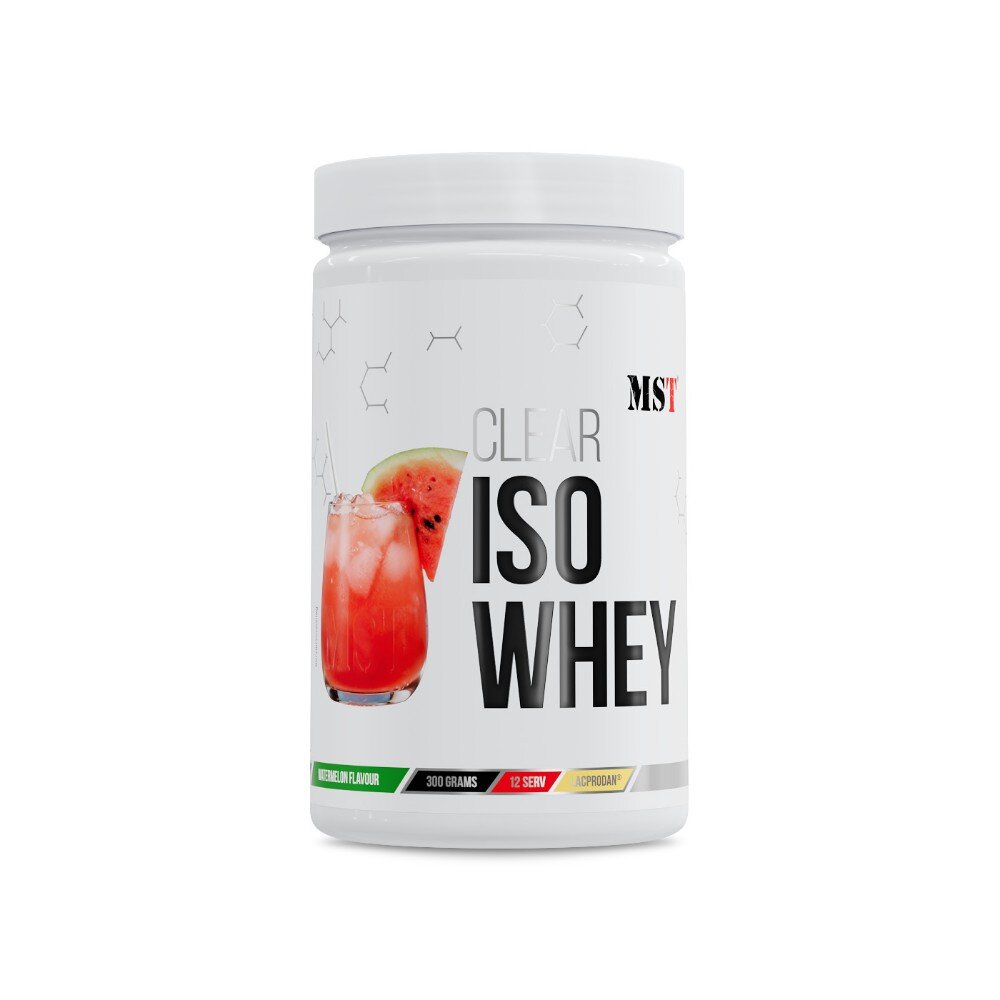 Протеин MST Nutrition Clear Iso Whey, 300 грамм