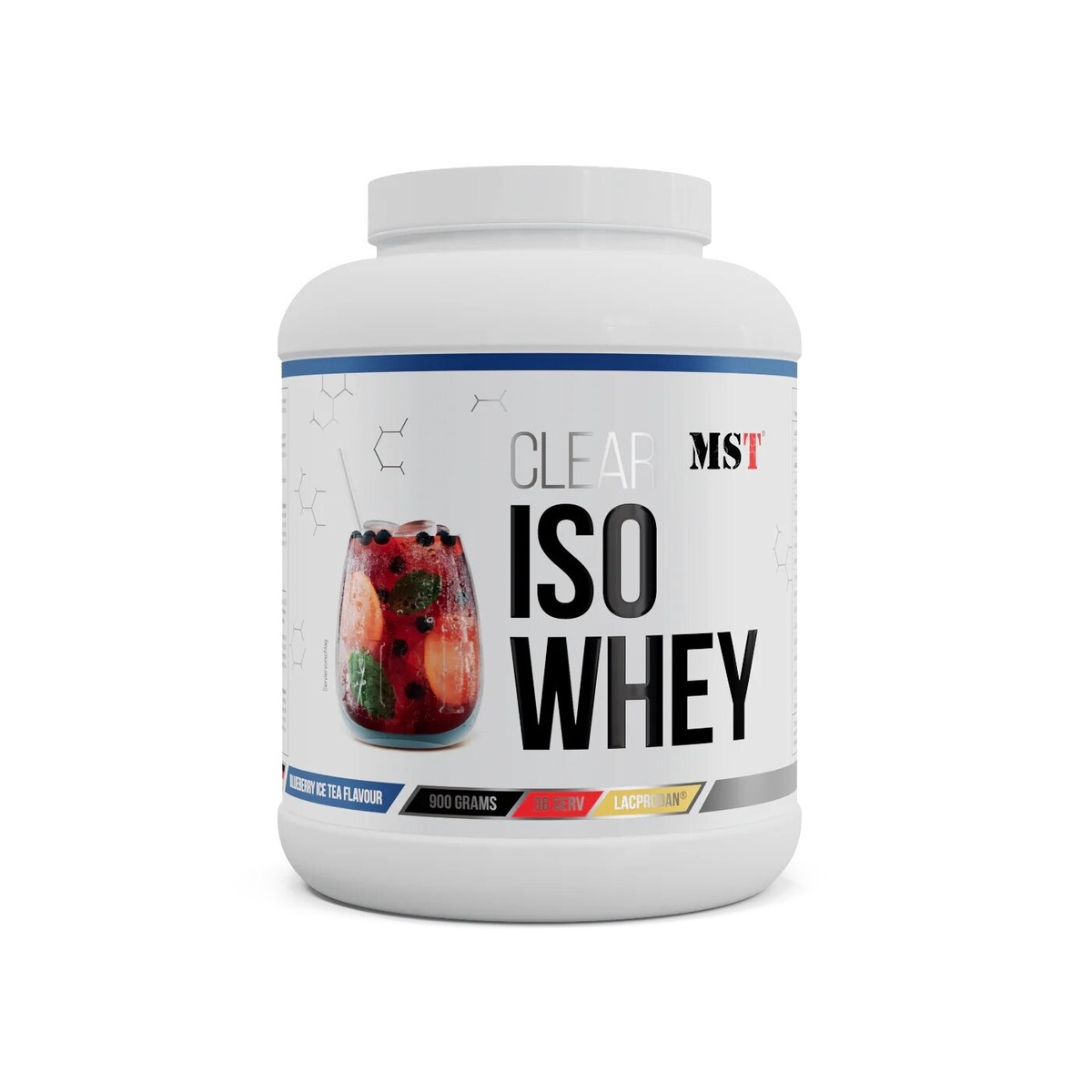 Протеин MST Nutrition Clear Iso Whey, 900 грамм. Фото 2