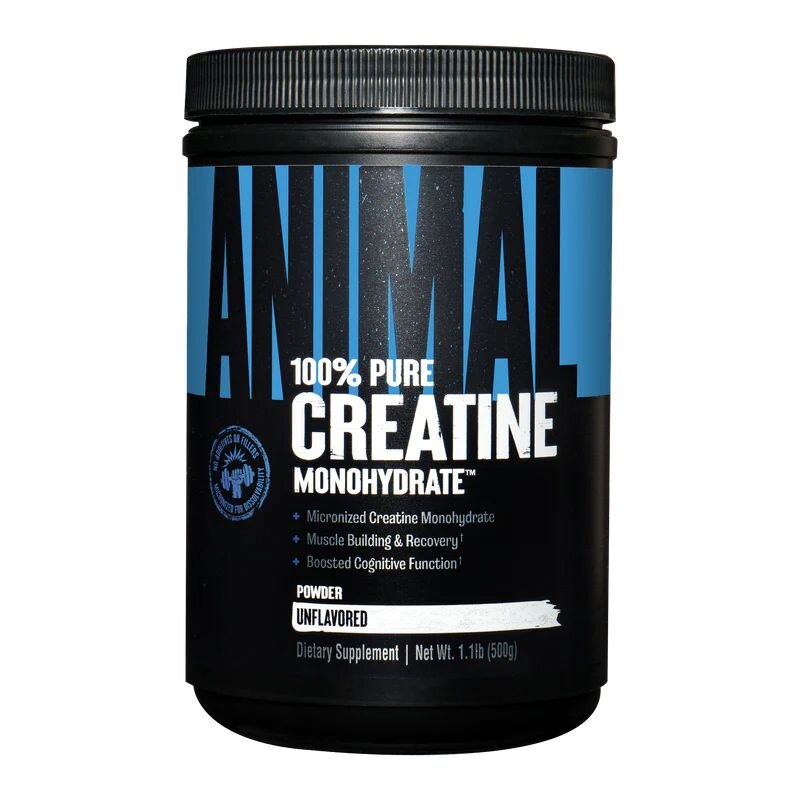 Креатин моногідрат Universal Nutrition Animal Micronized Creatine, 500 грам