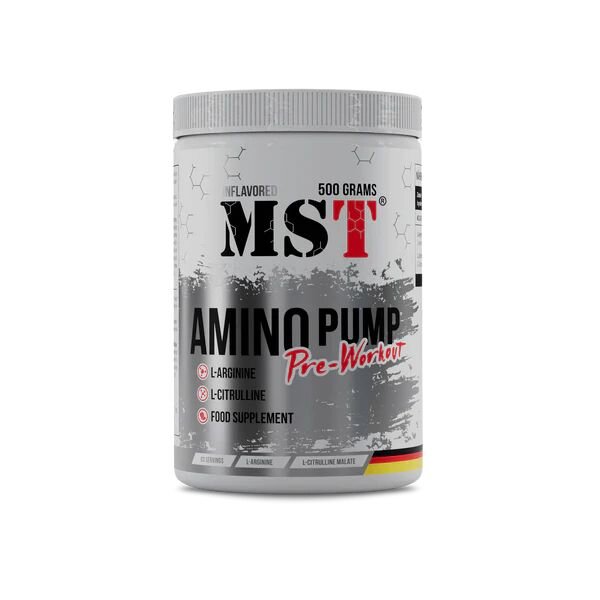L-аргінін, L-цитрулін малат MST Nutrition Amino Pump, 500 грам