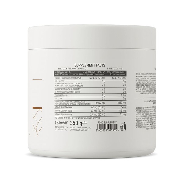 Препарат для суглобів і зв'язок OstroVit Collagen Jelly, 350 грам. Фото 2
