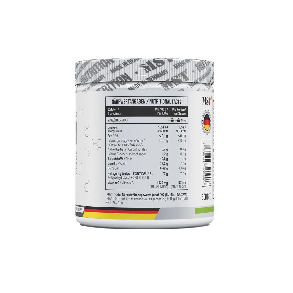 Препарат для суглобів і зв'язок MST Nutrition Collagen Peptides + Fortigel, 300 грам. Фото 2