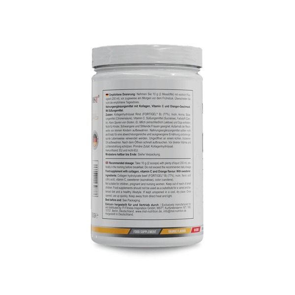 Препарат для суставов и связок MST Nutrition Collagen Peptides + Fortigel, 500 грамм. Фото 3