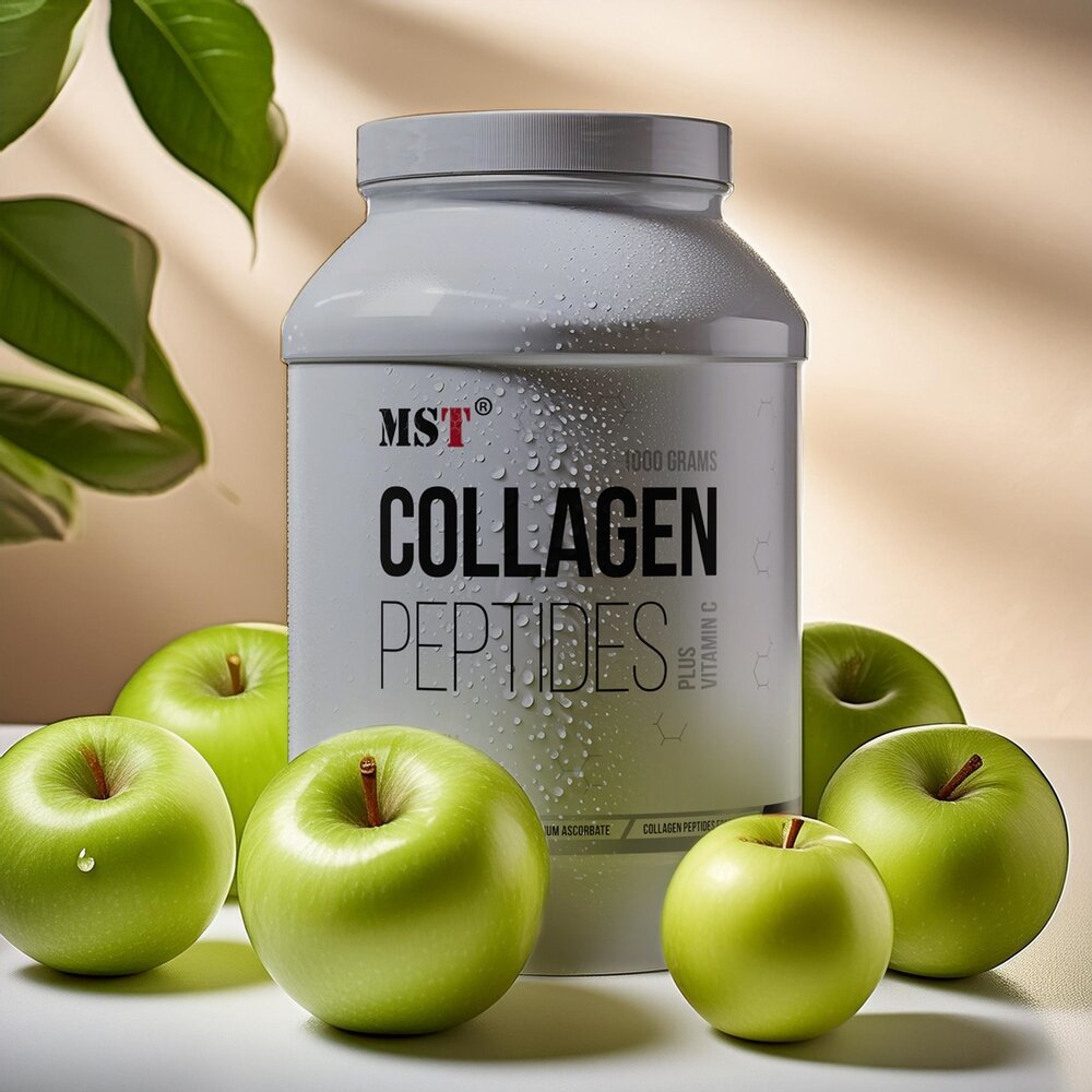 Препарат для суглобів і зв'язок MST Nutrition Collagen Peptides + Fortigel, 1кг. Фото 4