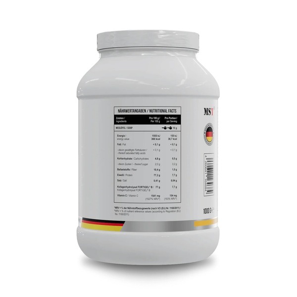 Препарат для суглобів і зв'язок MST Nutrition Collagen Peptides + Fortigel, 1кг. Фото 2