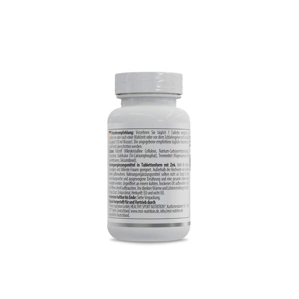 Вітаміни та мінерали Healthy Zinc Picolinate, 60 таблеток. Фото 4