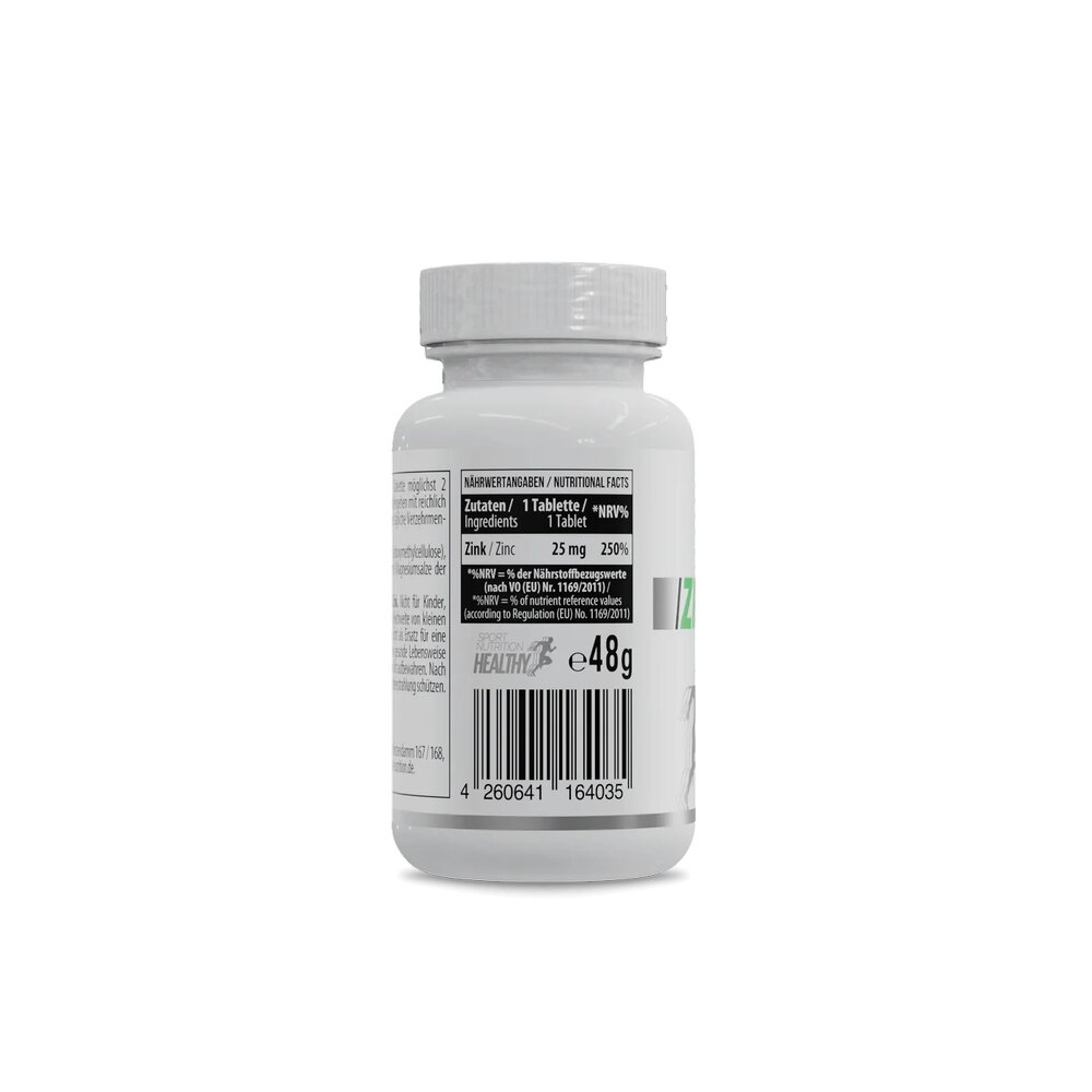 Вітаміни та мінерали Healthy Zinc Picolinate, 60 таблеток. Фото 3