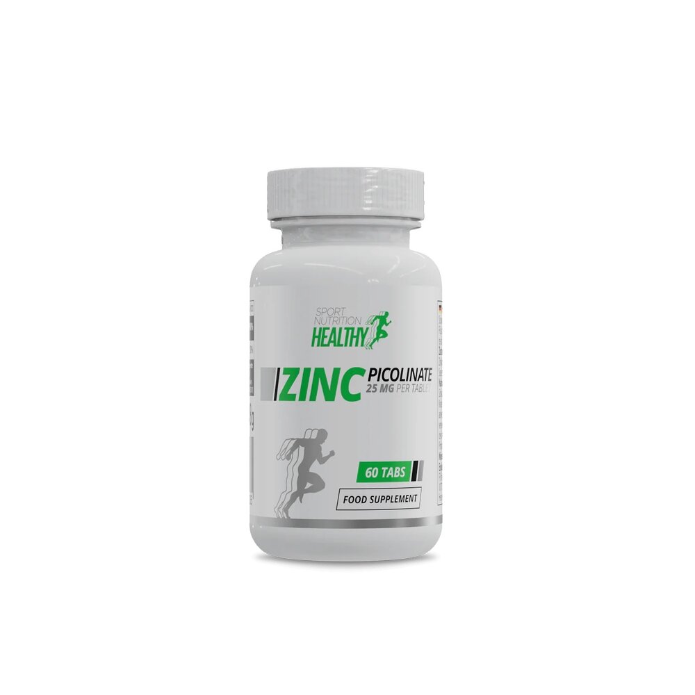 Вітаміни та мінерали Healthy Zinc Picolinate, 60 таблеток. Фото 2